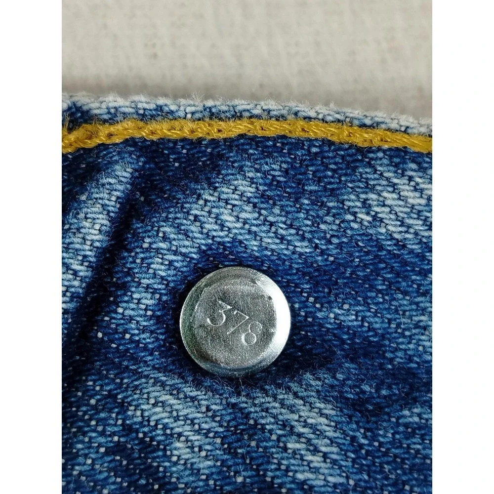 Vintage Levis‎ Jeans Mens 38 Blue Relaxed Straight Leg Denim Zip Fly Y2K 2001